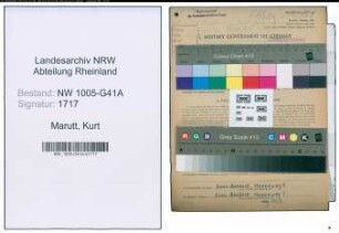 Entnazifizierung Kurt Marutt , geb. 28.01.1916 (Bahnpolizist)