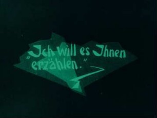 Das Cabinet des Dr. Caligari (1919/1920) - Filmanfang