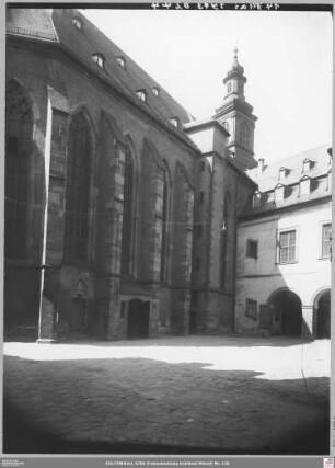 Deutschordenskirche von Norden (vom Innnenhof aus)