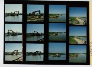 Ausbauarbeiten am Datteln-Hamm-Kanal - Bauabschnitt, Waltrop, 1995