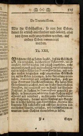 515-524, Nachdeme sich zu Zeiten begibt, daß die ...
