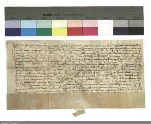 Revers Konrad Windolts bezüglich der Belehnung mit einem Burggut in Lauterbach durch Balthasar [von Dernbach], Abt von Fulda