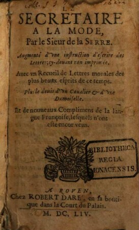 Le secretaire à la mode
