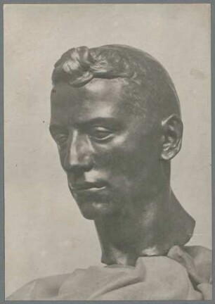 Kopf Francesco, 1899, Bronze