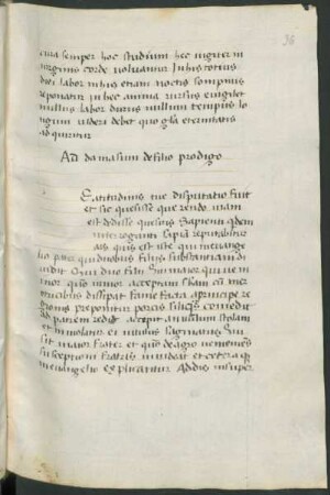 Ad Damasum de filio prodigo
