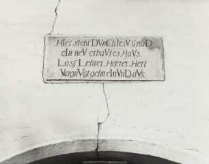Inschrifttafel, Reichenbach (Kreis Kamenz)