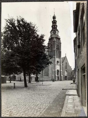 Vlisslingen, Niederlande. Sint Jacobskerk. Straßenansicht