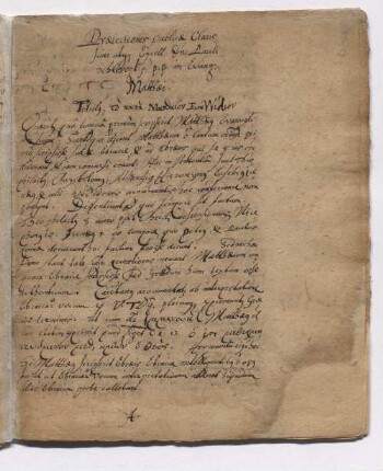 [Paul Slevogt: Praelectiones in Matthaeum] (bricht ab in Kap. 8,28, Rest verloren)