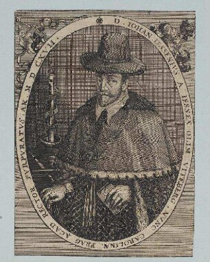 Bildnis von Johannes Jessenius von Jessen (1566-1620)