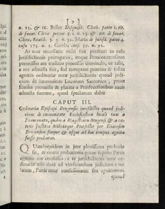 9-30, Caput III.