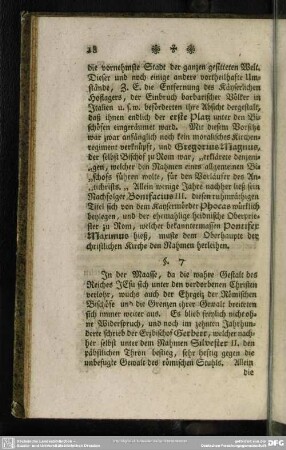§. 7. Aufrichtung der päbstlichen Monarchie