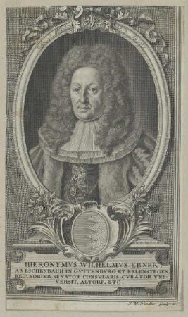 Bildnis des Hieronymvs Wilhelmvs Ebner ab Eschenbach