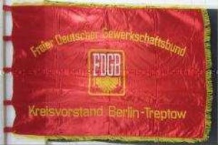 Fahne des Freien Deutschen Gewerkschaftsbundes, Kreisvorstand Berlin-Treptow