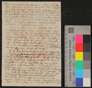 Undatierter Brief von Heinrich Meyer an Carl Wilhelm Lieber