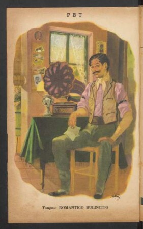 Tangos: Romántico Bulincito - [Dibujo]
