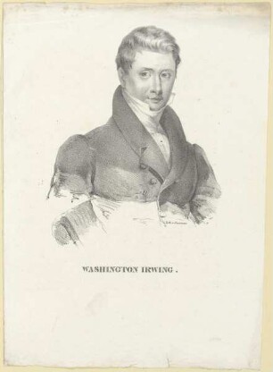 Bildnis des Washington Irwing