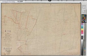 Anröchte (Anröchte), Teilung der Feldmark Anröchte, Bl.10 Brouillonkarte Flur 9