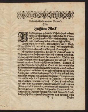 3-10, Discursus Bohemorum Nervus, oder Hussiten Glock