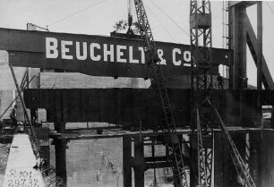 Baustelle Schiffshebewerk Rothensee/Mittellandkanal