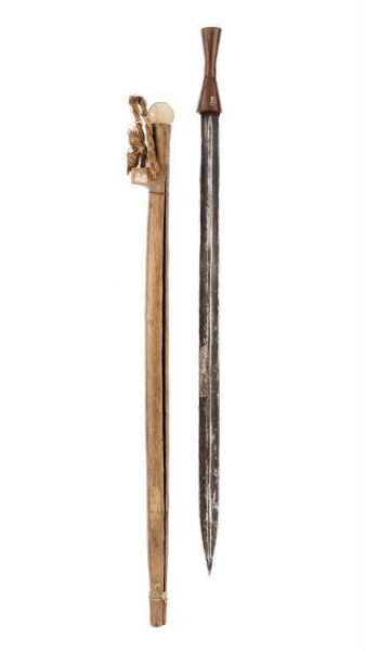 Sword with sheath