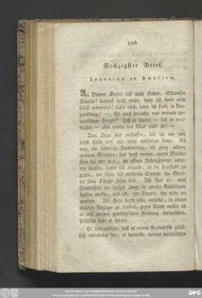 Sechzigster Brief. Leontine an Amalien.