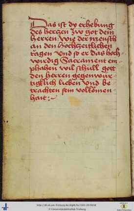 [18v - 25r] Büchlein von der Liebhabung Gottes.