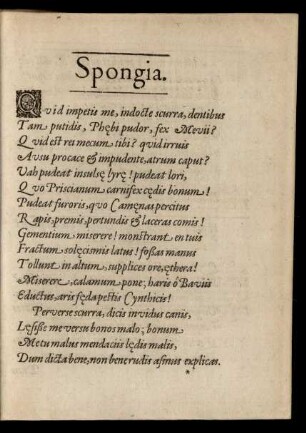 Spongia.