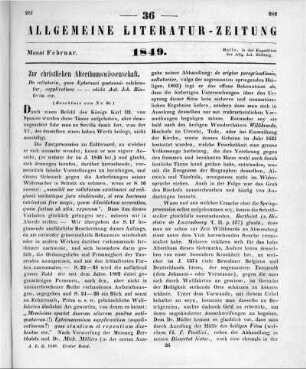 Binterim, A. J.: De saltatoria, quae Epternaci quotannis celebartur, supplicatione. Cum praeviis in choreas sacras animadversionibus. Tractatum historicum. Düsseldorf: Schaub 1848 (Beschluss von Nr. 35)