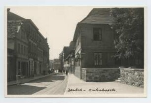 Bahnhofstraße, Zerbst: Ansicht