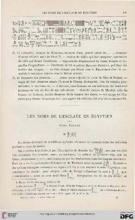 27: Les noms de l'esclave en égyptien, [2]