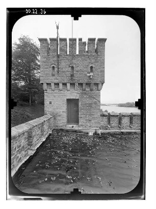 Potsdam-Brandenburger Vorstadt. Pumpwerk (Dampfmaschinenhaus, 1841-1843; L. Persius). Teilansicht