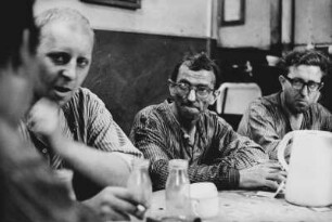 Elektrokohle Lichtenberg, Arbeiter in der Pause, Berlin