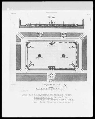 ehemaliger Königsplatz, jetzt Rathenauplatz