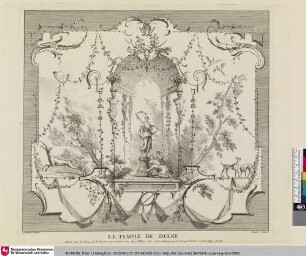 Le Temple de Diane; [Tempel der Diana]