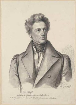Bildnis Krafft, Johann Peter (1780-1856), Maler, Galeriedirektor