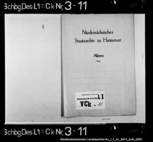 Verzeichnis des vorhandenen Roggens und Weizens (in Schock)