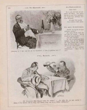 "Der Parvenü" "Ausrede"