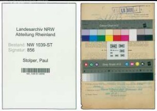 Entnazifizierung Paul Stolper , geb. 15.12.1906 (Angestellter)