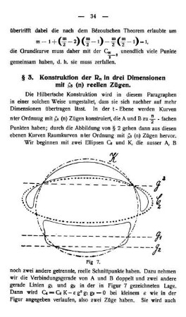 § 3. Konstruktion der Rn in drei Dimensionen mit ...3 (n) reellen Zügen.