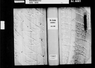 St. Leon, katholische Gemeinde: Standesbuch 1851-1869