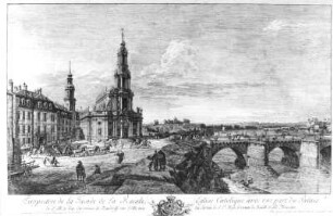 Dresden vom linken Elbufer