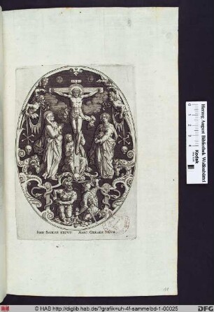 Die Kreuzigung Christi.