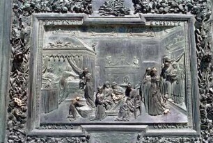 Hauptportal — Die Geburt Marias