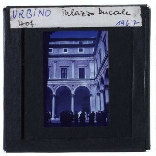 Urbino, Palazzo Ducale : Hof