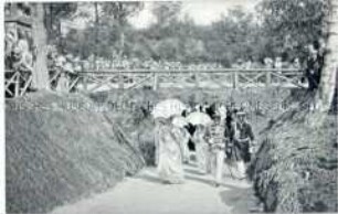 Spaziergang? der kaiserlichen Familie