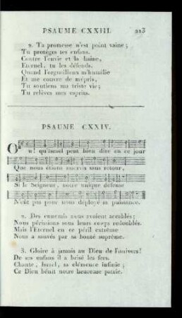 Psaume CXXIV.