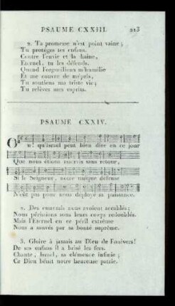 Psaume CXXIV.
