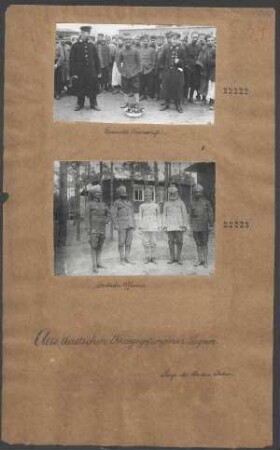 dt. Kriegsgefangenenlager (Gemischte Gesellschaft)