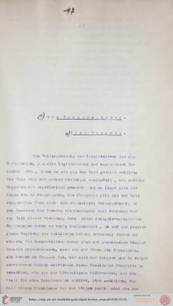 c) Die Konservativen