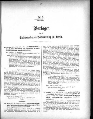 No. 5 (43-56), 23. Januar 1897